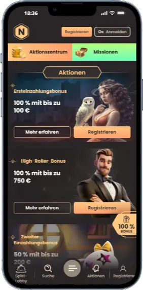 Boni im National Casino