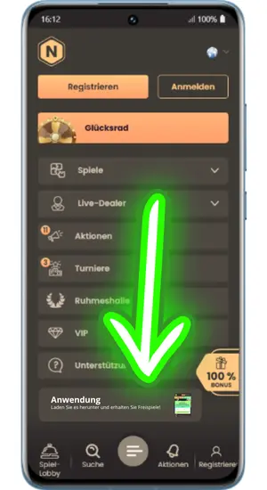 Suchen Sie die heruntergeladene Datei
