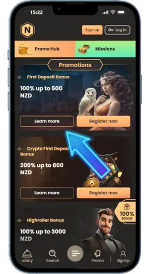 National Casino Bonus Section Promotions
