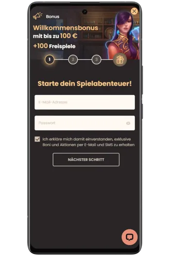 National Casino Registrieren Sie Ihr Konto