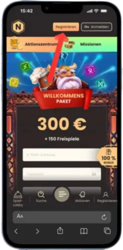 Klicken Sie auf die Schaltfläche „Registrierung“.