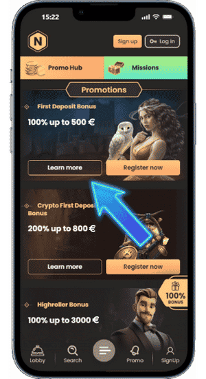 National Casino razdelek bonusov promocije Slovenija